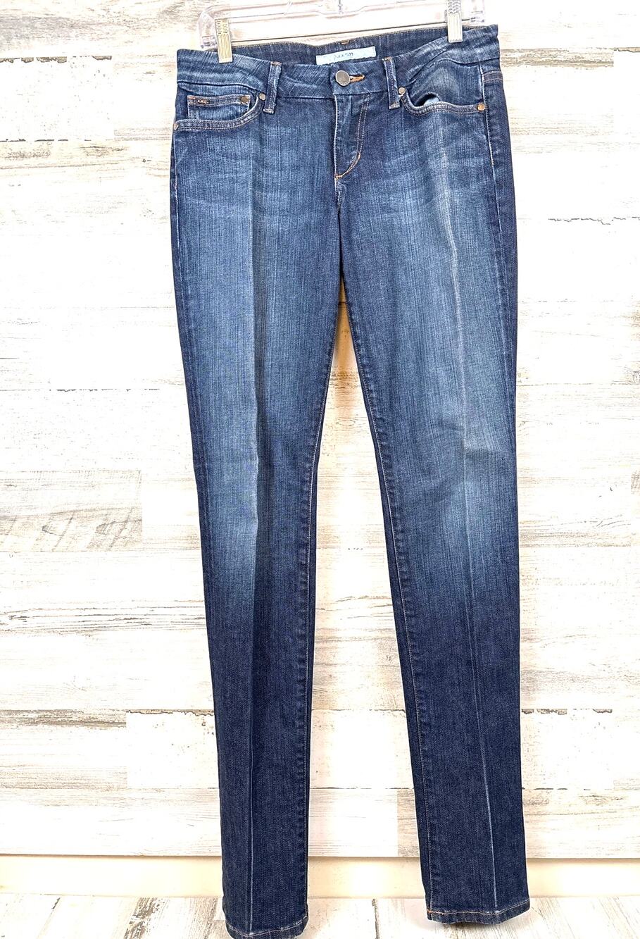 Joe’s Jeans The Chelsea Skinny Ankle Jeans Womens 28 Dark Wash Designer